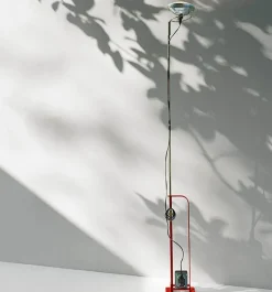 Toio LED gulvlampe, rød