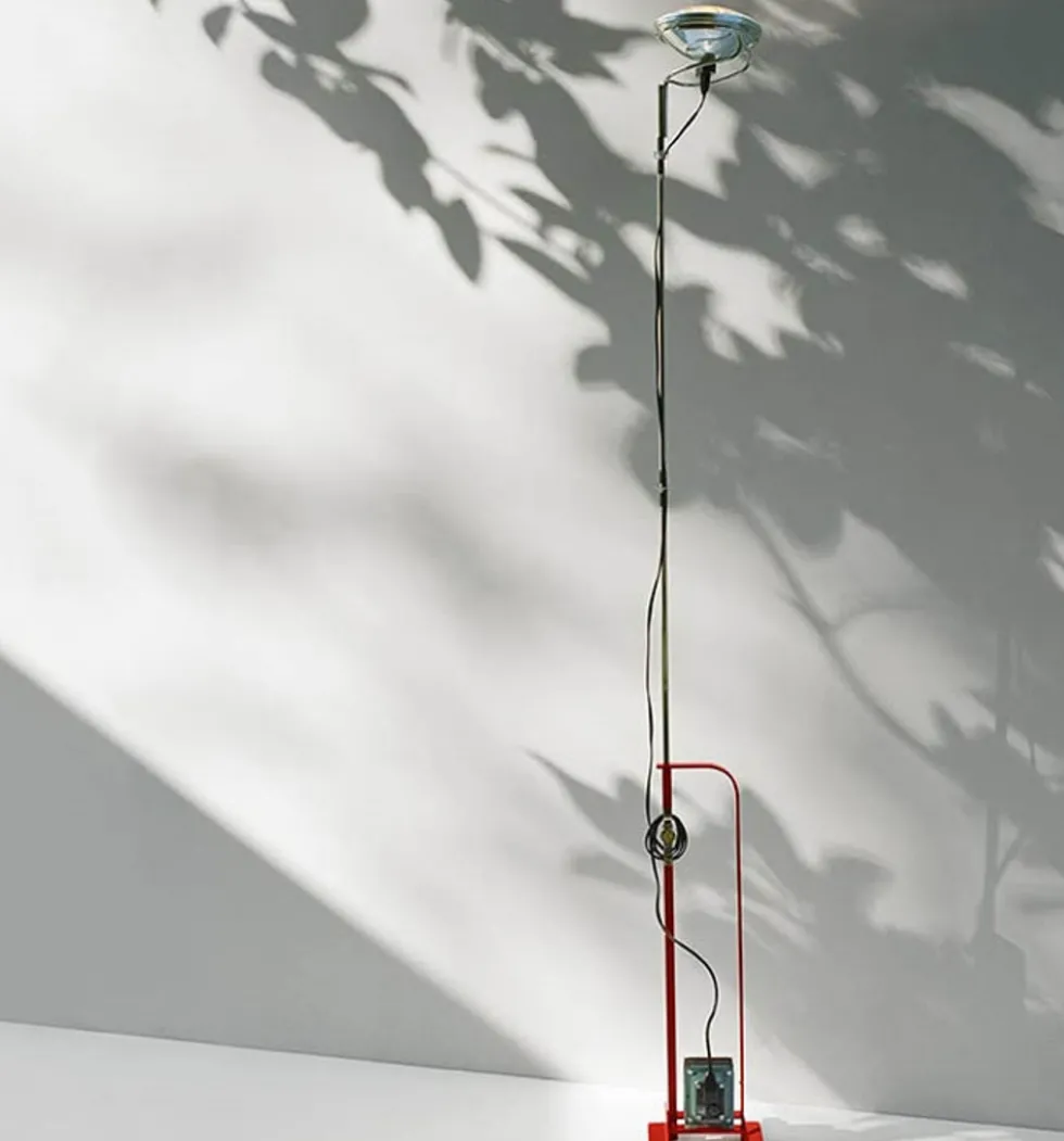 Toio LED gulvlampe, rød
