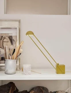 Tokio bordlampe, gurkemeje gul
