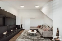 TOWNA 2.0 loftlampe, mat sort/guld