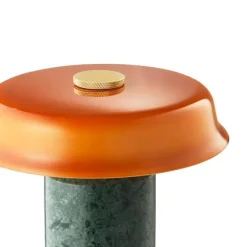 TRIP no. 2 portable batterilampe / bordlampe, moss/amber