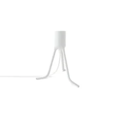 Tripod Base lav bordstander, mat hvid