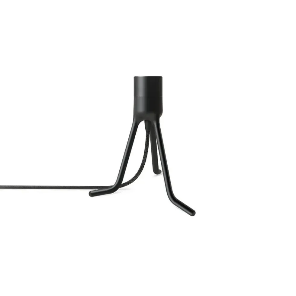 Tripod Base lav bordstander, mat sort