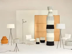 Tripode G5 jubilæum gulvlampe, diplomatica striber