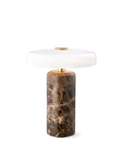 TRIP portable batterilampe / bordlampe, dark emperador/opal