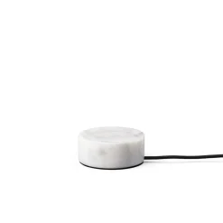 TRIP portable batterilampe / bordlampe, carrara/opal