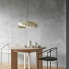 TR5 pendel, alu/guld, 80 x 22 cm
