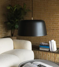Tub pendel Ø44, sort