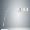 Twiggy Elle LED gulvlampe, rød