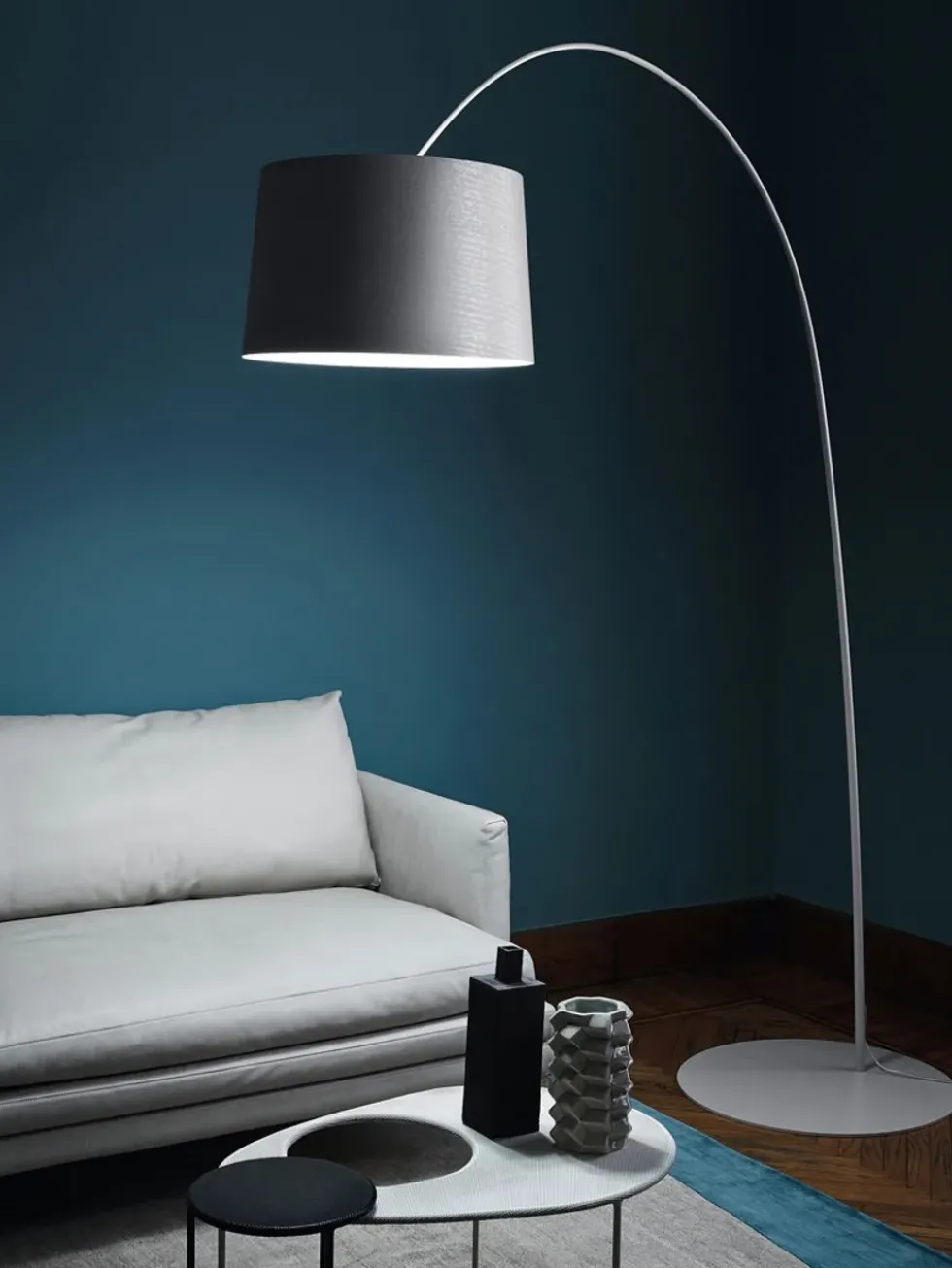 Twiggy Terra LED MyLight gulvlampe, grå