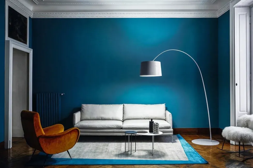 Twiggy Terra LED MyLight gulvlampe, grå