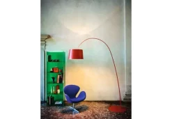 Twiggy Terra LED MyLight gulvlampe, rød