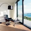 Twiggy Terra LED MyLight gulvlampe, sort