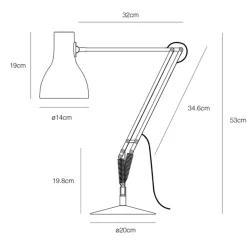 Type 75 bordlampe Paul Smith Edition 1