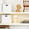 Valencia batterilampe / bordlampe, hvid