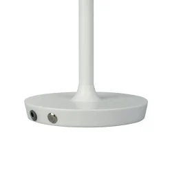 Valencia batterilampe / bordlampe, hvid