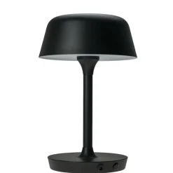 Valencia batterilampe / bordlampe, sort