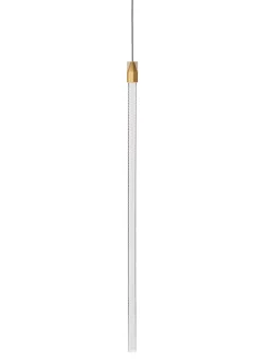 Vapour pendel vertical, guld
