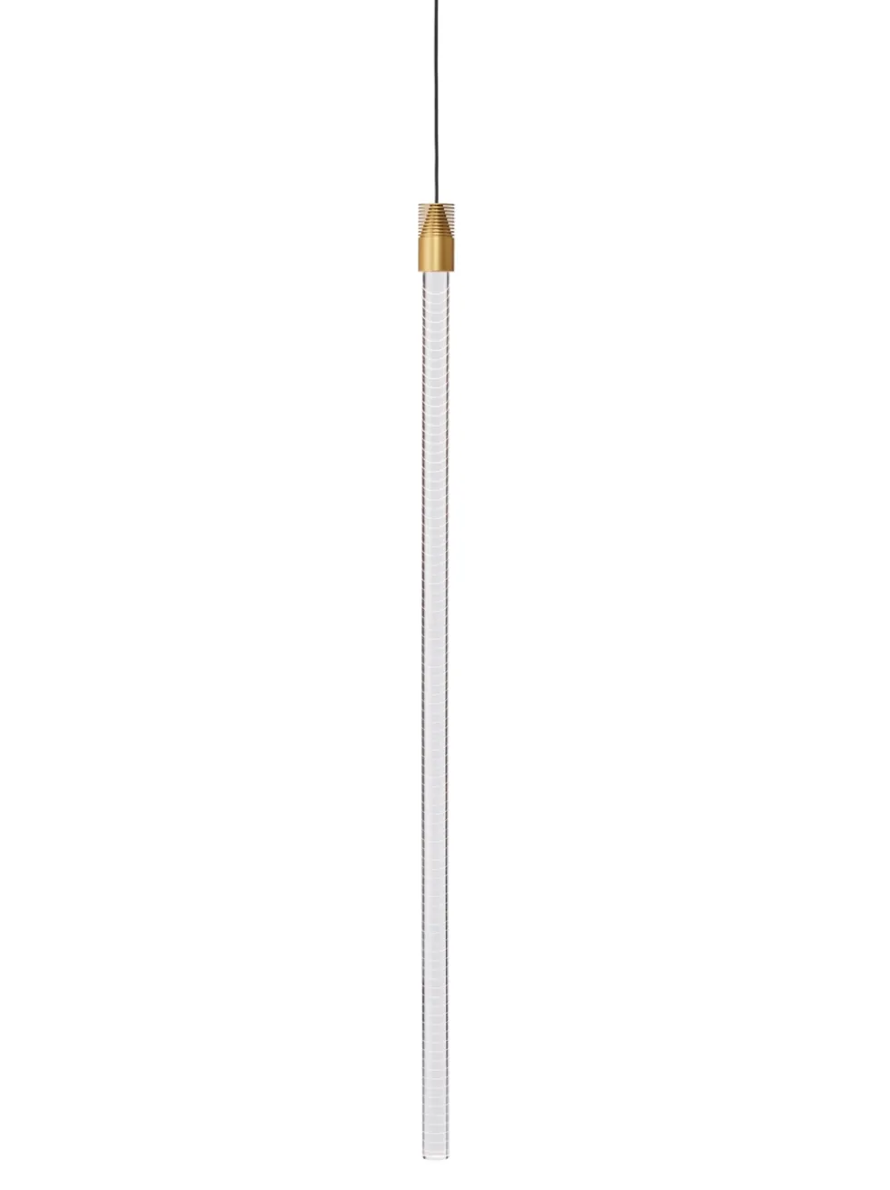 Vapour pendel vertical, guld
