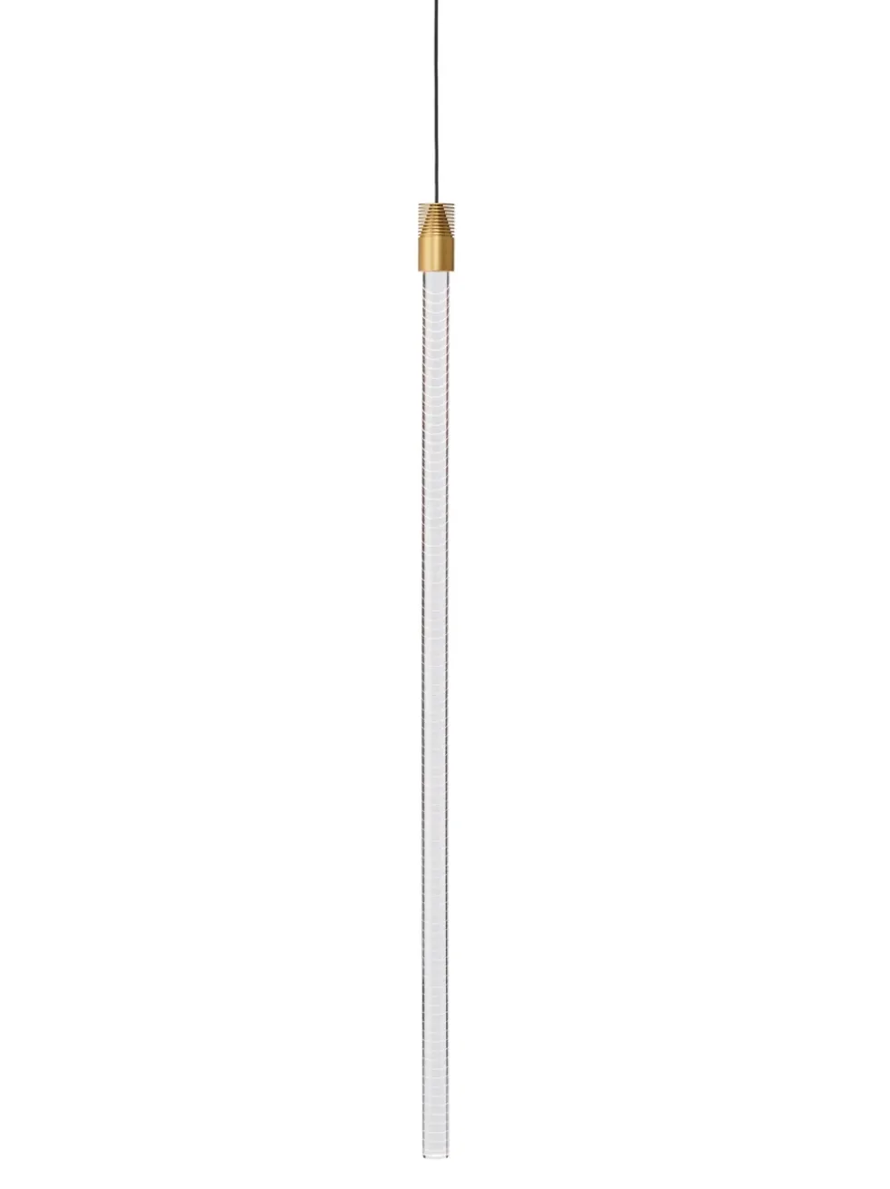Vapour pendel vertical, guld