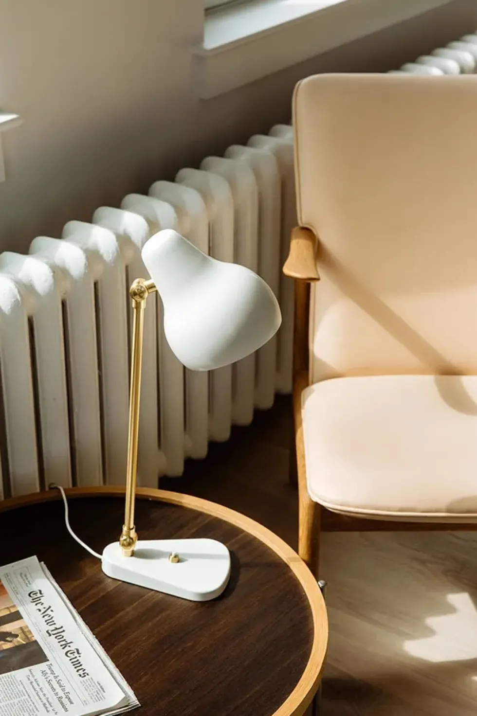 VL38 bordlampe, hvid