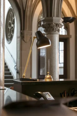 VL38 bordlampe, sort