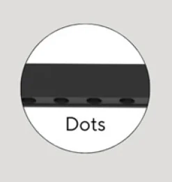 Volare pendel dots down, sort