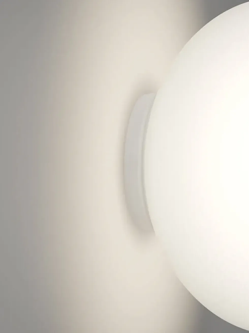 Volum 42 væglampe / loftlampe, hvid