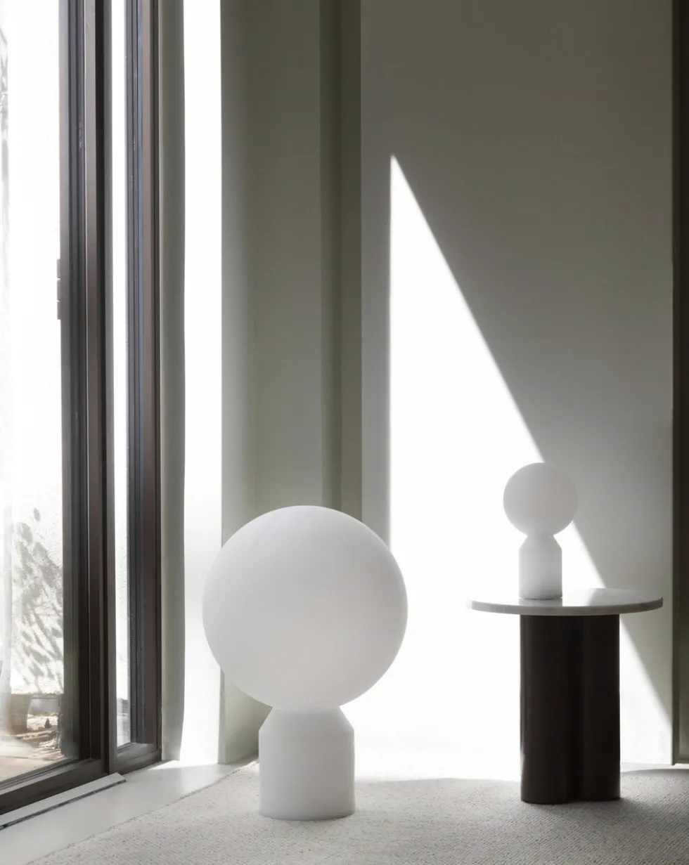 Yo bordlampe / batterilampe stor, hvid