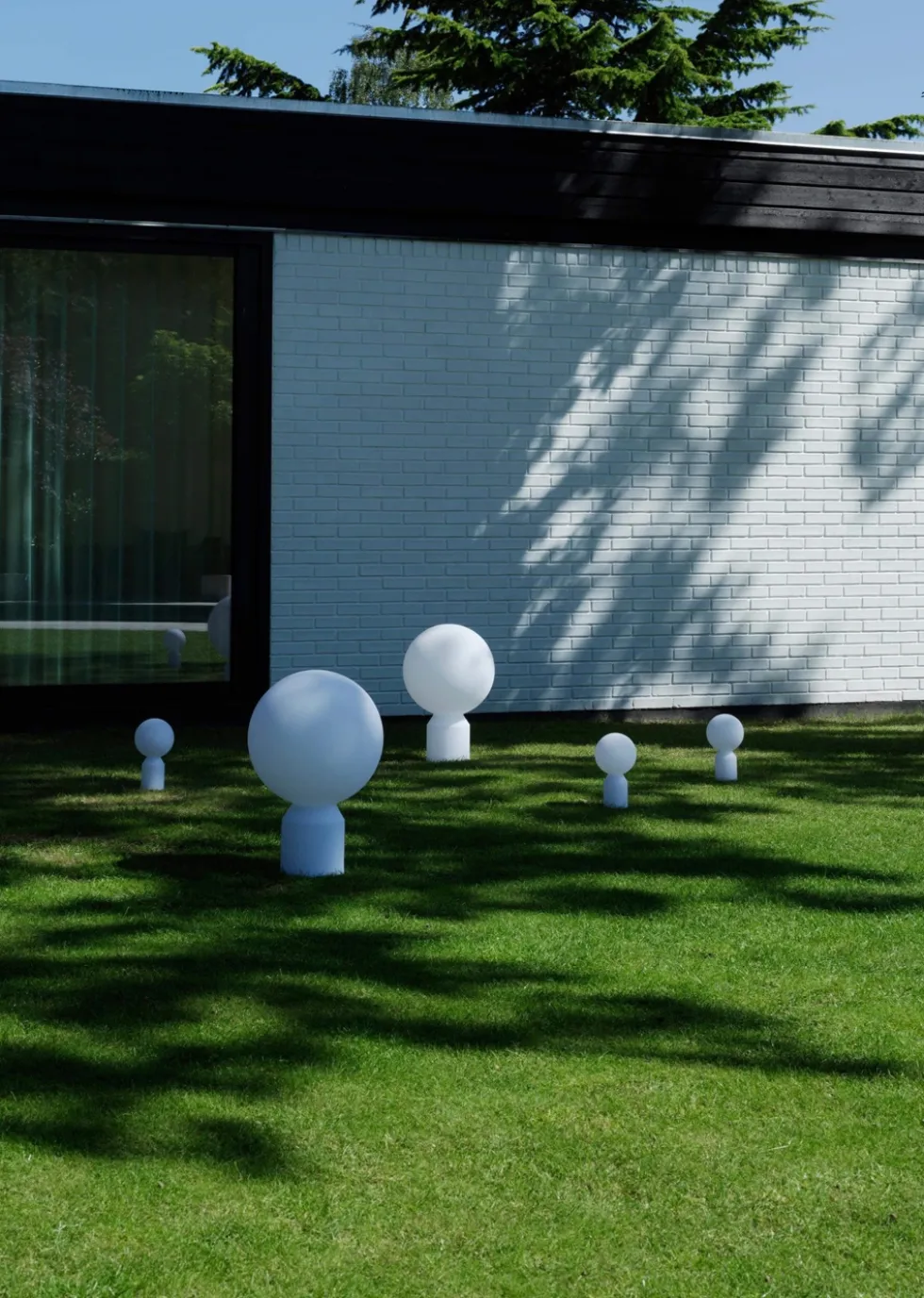 Yo bordlampe / batterilampe stor, hvid