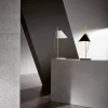 Yuh bordlampe, hvid/messing
