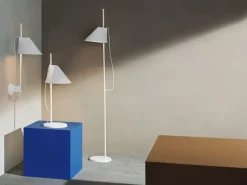Yuh væglampe, hvid