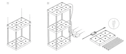 Zafferano multiladebase 45W - 9V max 5A, sort