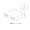 Zafferano multilader med 12 x USB A - 150W, hvid